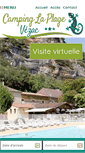 Mobile Screenshot of camping-laplage.fr